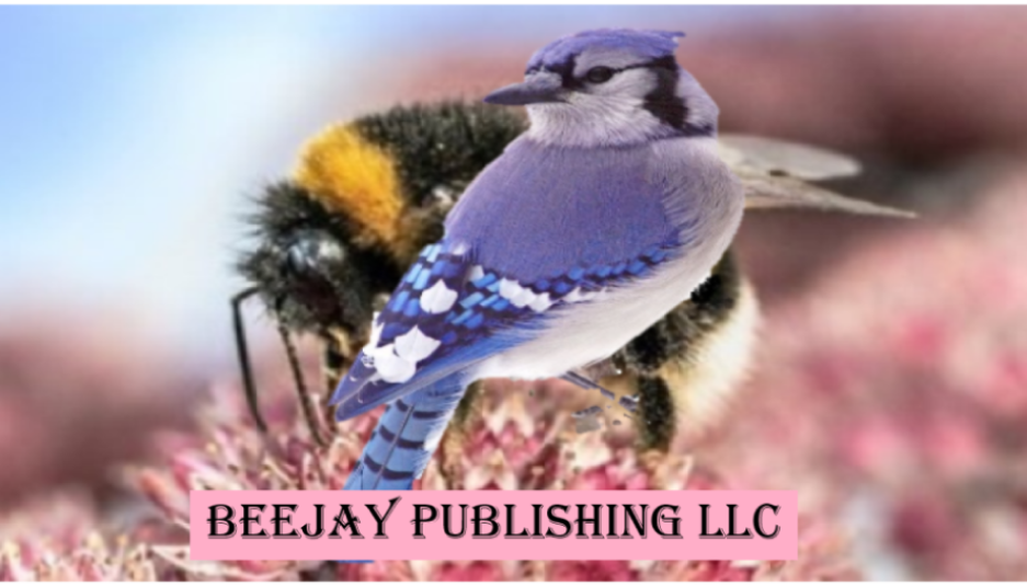 BeeJay Publishing LLC logo brand for publishing books and offer ghostwriting services for those who do not have the time to write for themselves.
